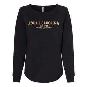 The Palmetto State South Carolina Womens California Wash Sweatshirt