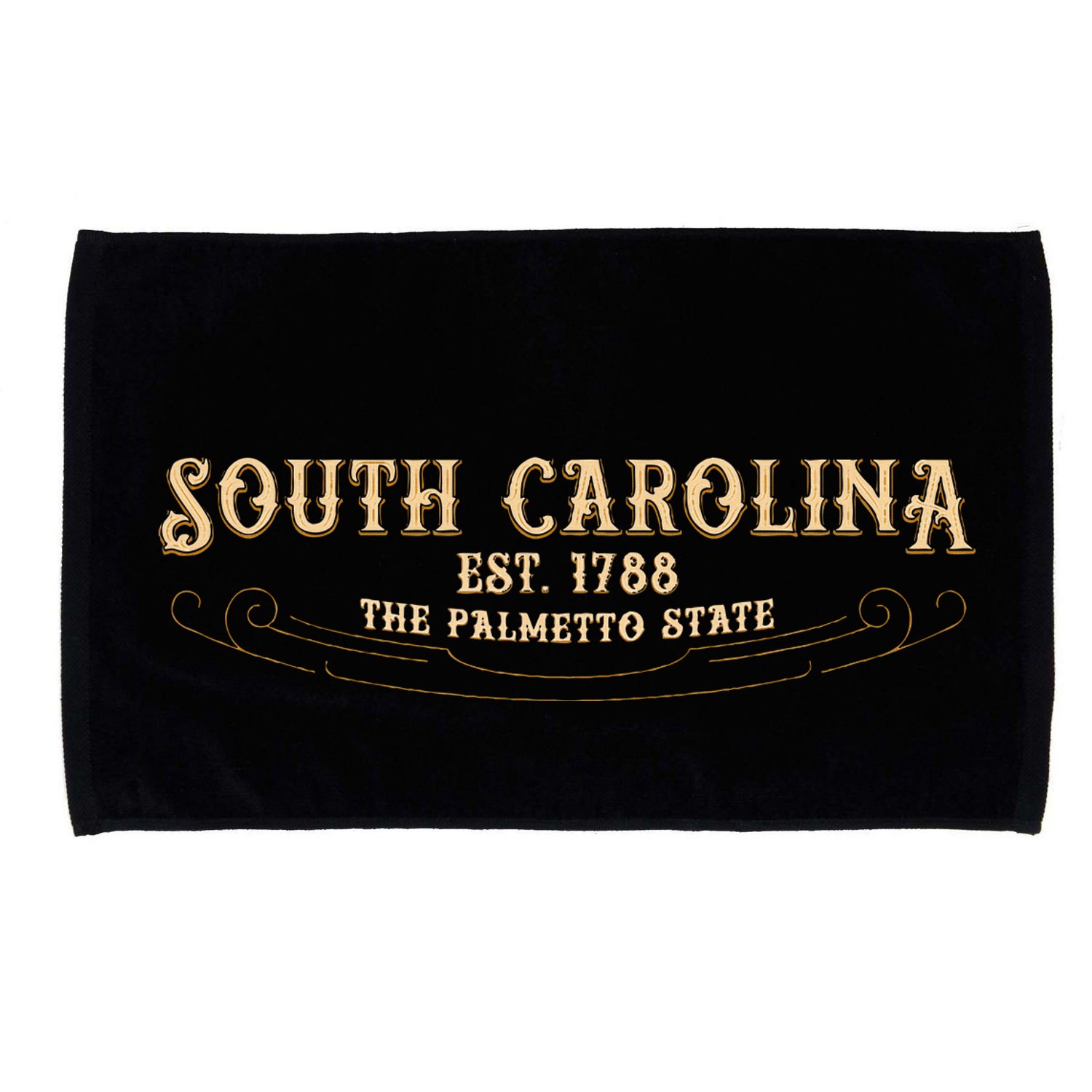 The Palmetto State South Carolina Microfiber Hand Towel