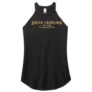 The Palmetto State South Carolina Women's Perfect Tri Rocker Tank