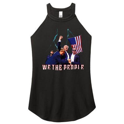 Trump Pennsylvania Shot Rally Attempted Ear July 13th Women's Perfect Tri Rocker Tank