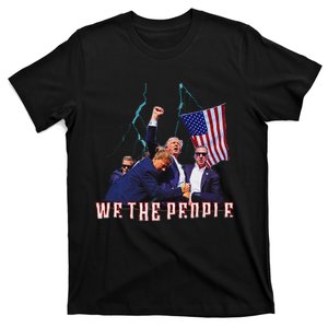 Trump Pennsylvania Shot Rally Attempted Ear 2024 Design T-Shirt