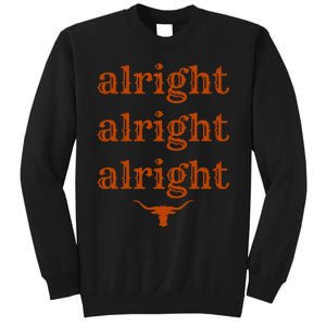 Texas Pride State Usa Alright Alright Alright Texas Longhorn Sweatshirt