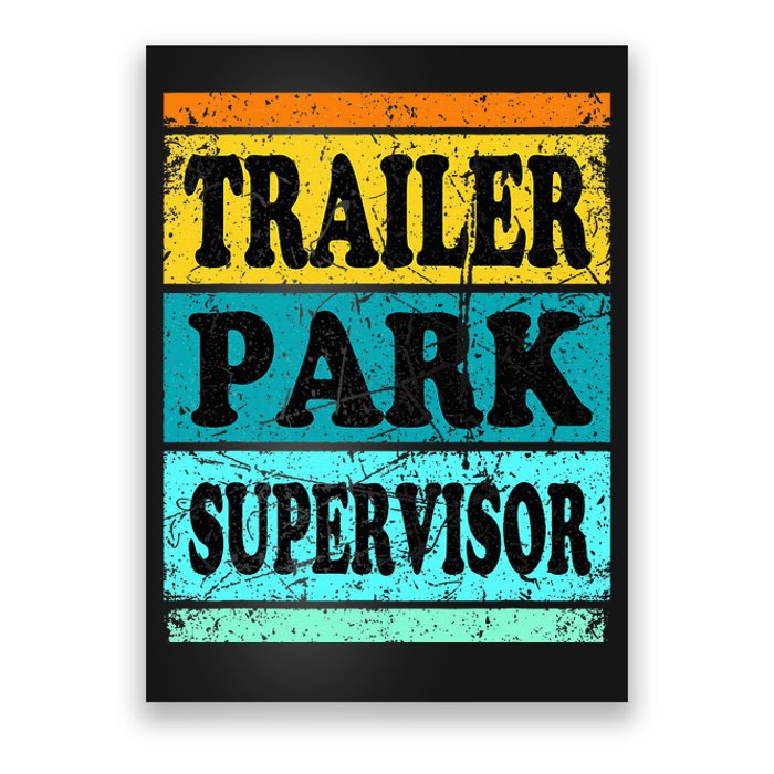 Trailer Park Supervisor Hillbilly Party Wear Redneck Costume Poster