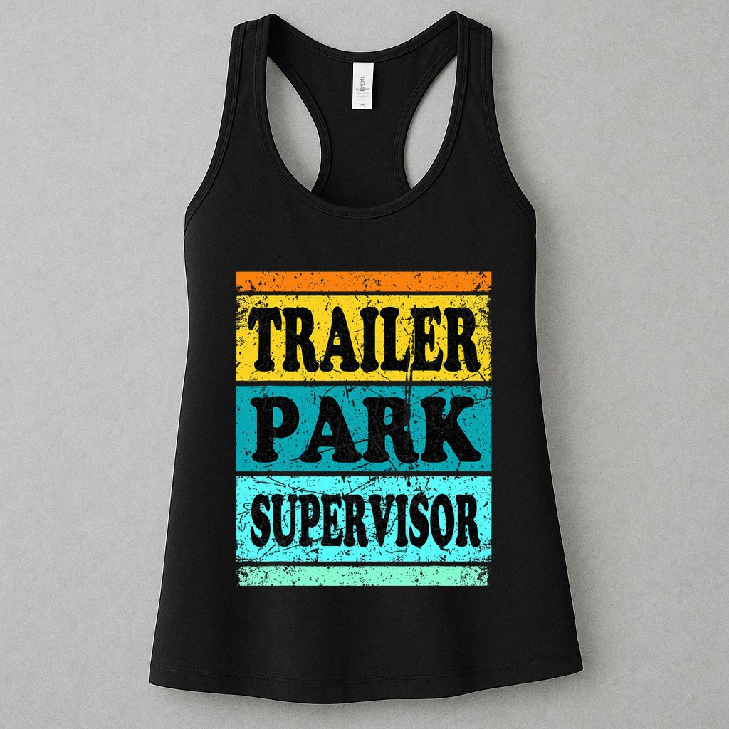 Trailer Park Supervisor Hillbilly Party Wear Redneck Costume Womens Tank Top