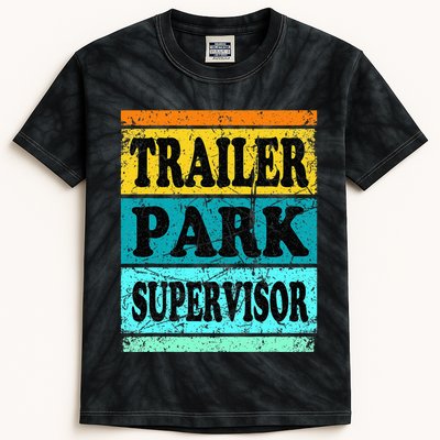 Trailer Park Supervisor Hillbilly Party Wear Redneck Costume Kids Tie-Dye T-Shirt