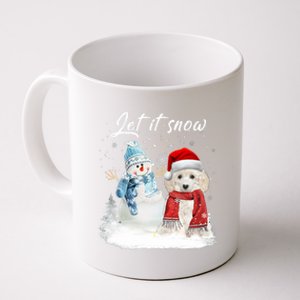 Toy Poodle Santa Dog Christmas Snow Xmas Pajama Gift Coffee Mug