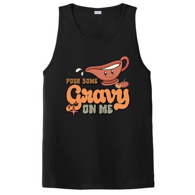 Thanksgiving Pour Some Gravy On Me Gift PosiCharge Competitor Tank