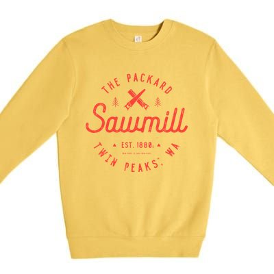 The Packard Sawmill Twin Peaks Premium Crewneck Sweatshirt