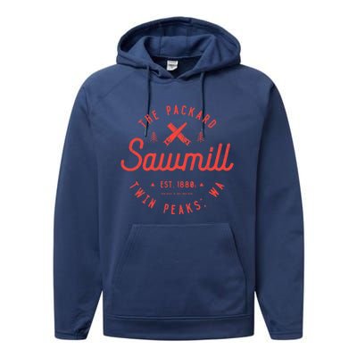 The Packard Sawmill Twin Peaks Performance Fleece Hoodie