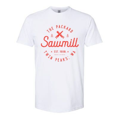 The Packard Sawmill Twin Peaks Softstyle CVC T-Shirt