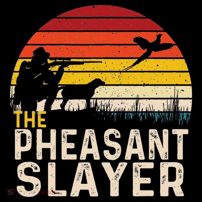 The Pheasant S.L.A.Y.E.R Pheasant Hunting Bird Hunter Full-Length Apron With Pockets