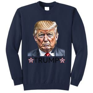 TrumpS Patriotic Spirit I Stand With Trump Tall Sweatshirt