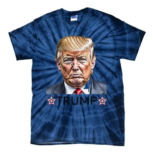 TrumpS Patriotic Spirit I Stand With Trump Tie-Dye T-Shirt