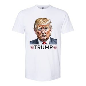 TrumpS Patriotic Spirit I Stand With Trump Softstyle CVC T-Shirt