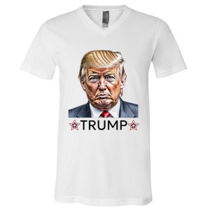 TrumpS Patriotic Spirit I Stand With Trump V-Neck T-Shirt