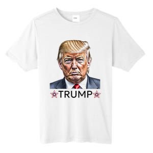 TrumpS Patriotic Spirit I Stand With Trump Tall Fusion ChromaSoft Performance T-Shirt