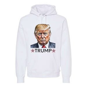 TrumpS Patriotic Spirit I Stand With Trump Premium Hoodie