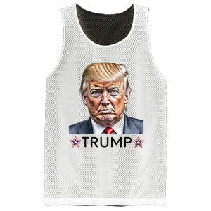 TrumpS Patriotic Spirit I Stand With Trump Mesh Reversible Basketball Jersey Tank