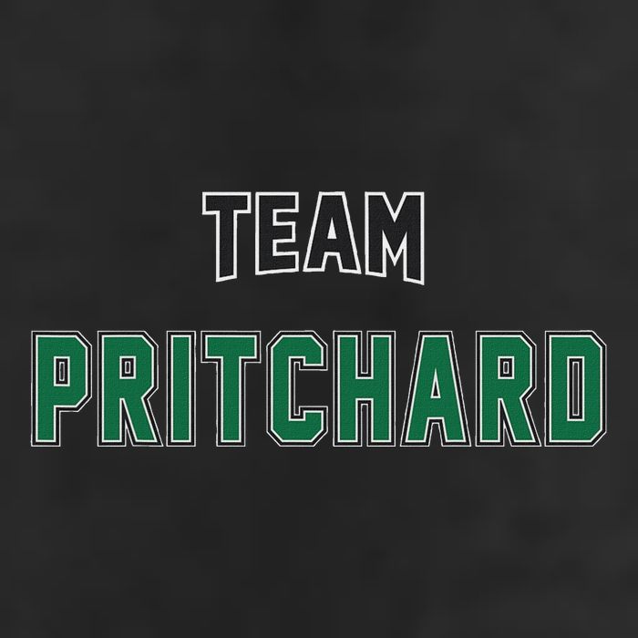 Team Pritchard Surname Gift Proud Family Last Name 7 Panel Mesh Trucker Snapback Hat