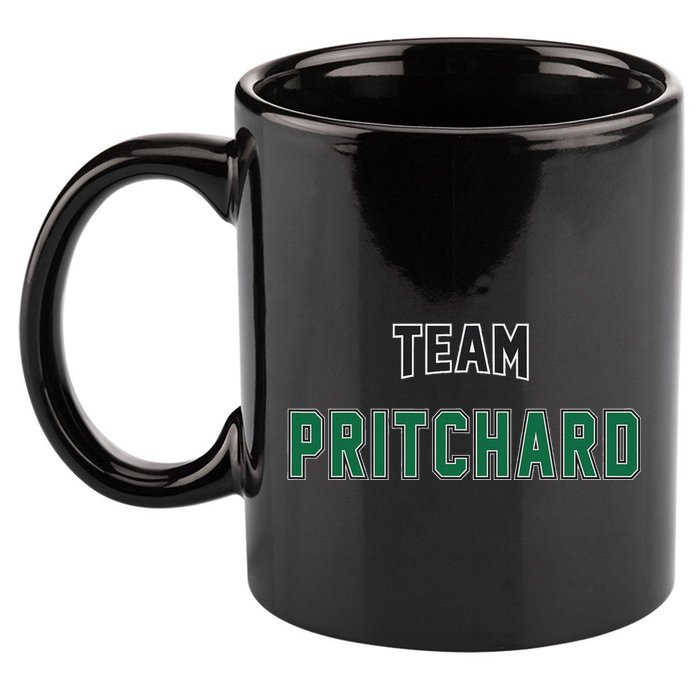 Team Pritchard Surname Gift Proud Family Last Name 11oz C Handle Ceramic Mug