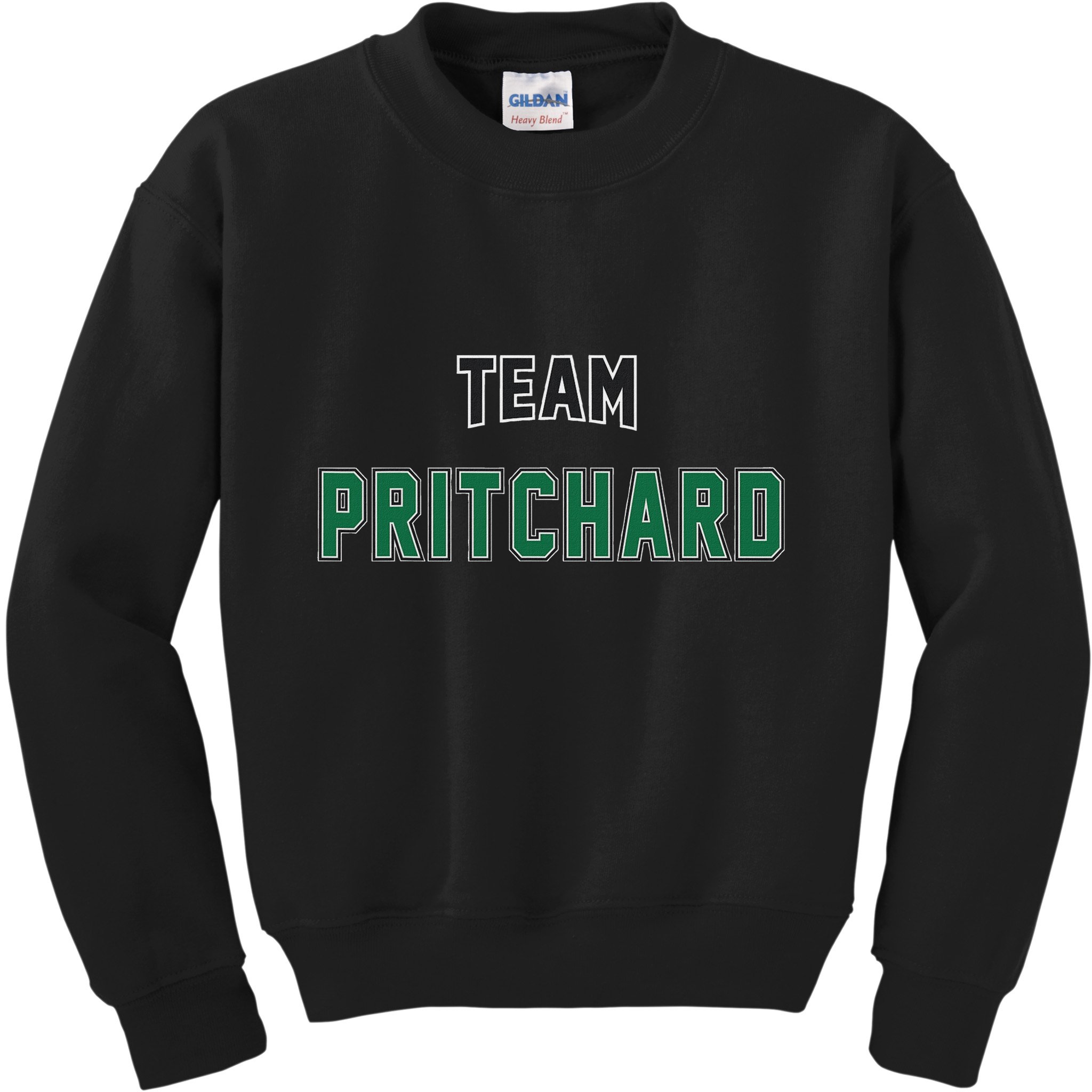 Team Pritchard Surname Gift Proud Family Last Name Kids Sweatshirt