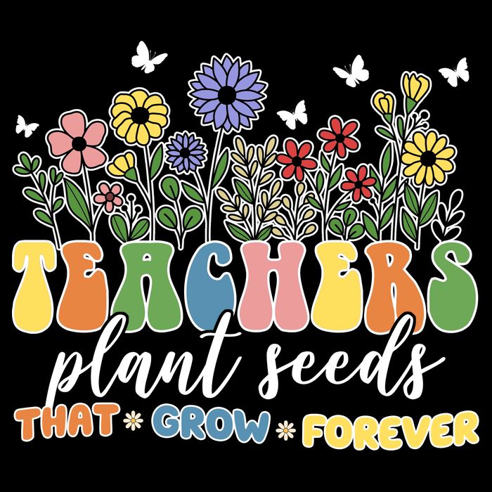 Teachers Plant Seeds That Grow Forever Zip Tote Bag