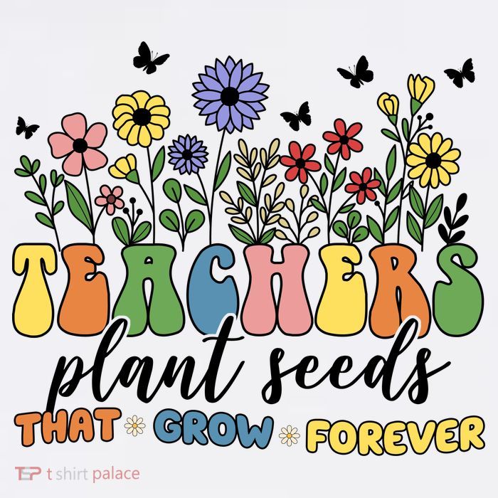 Teachers Plant Seeds That Grow Forever Flatbill Hat