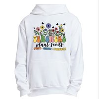 Teachers Plant Seeds That Grow Forever Urban Pullover Hoodie