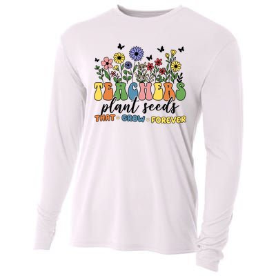 Teachers Plant Seeds That Grow Forever Cooling Performance Long Sleeve Crew