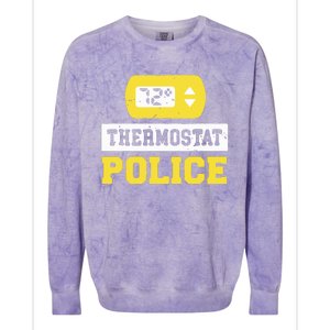 Thermostat Police Colorblast Crewneck Sweatshirt