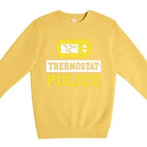 Thermostat Police Premium Crewneck Sweatshirt