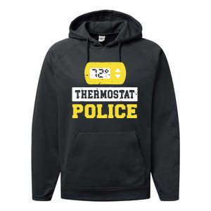 Thermostat Police Performance Fleece Hoodie