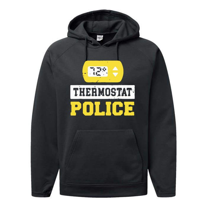 Thermostat Police Performance Fleece Hoodie