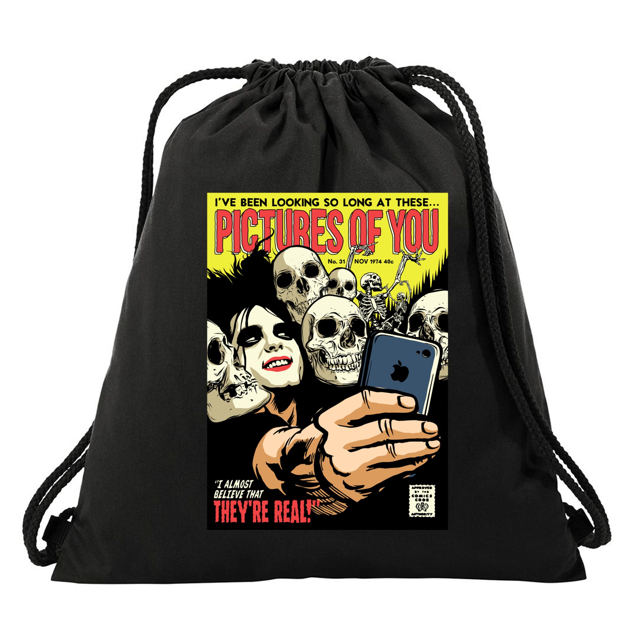 Tfts Pictures Drawstring Bag