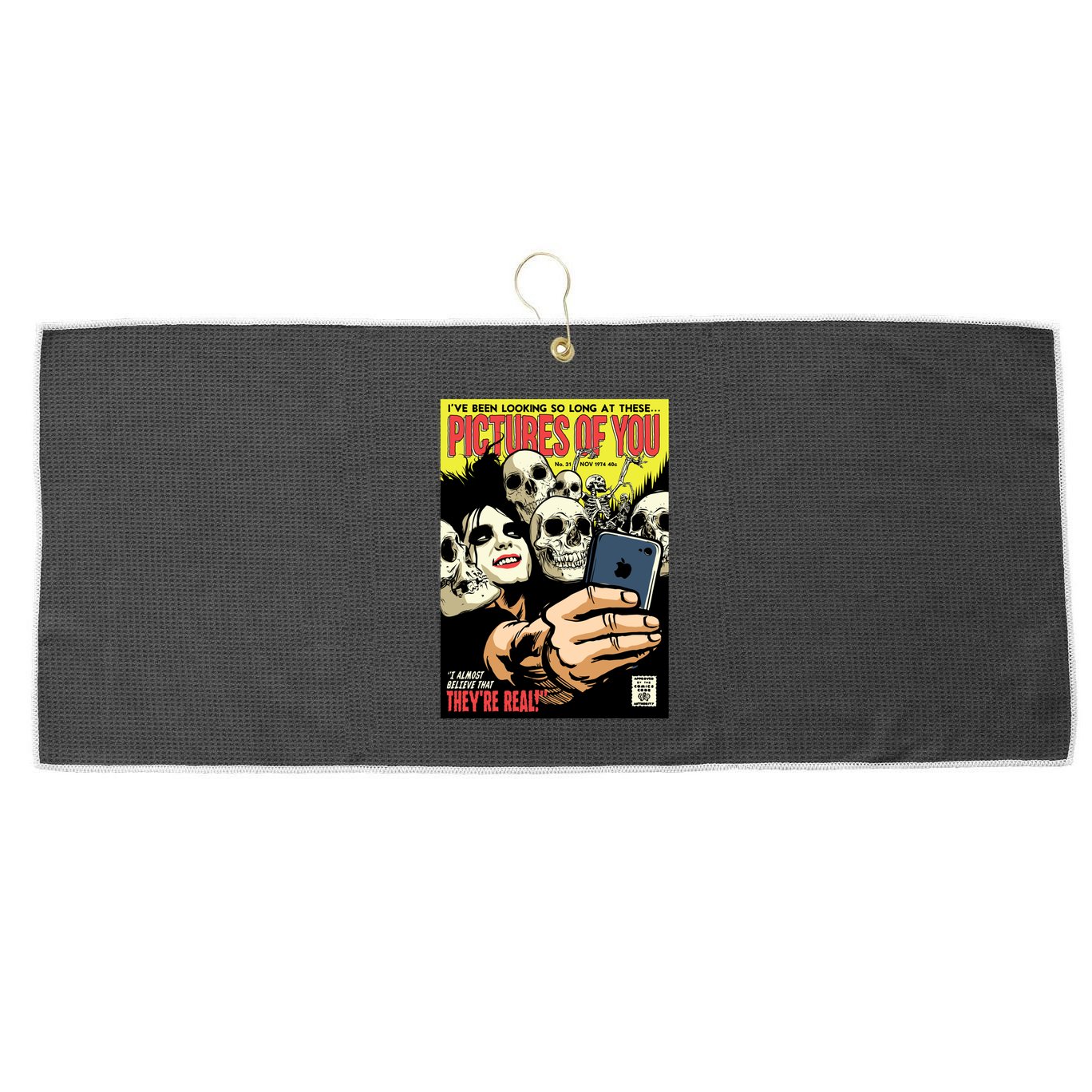 Tfts Pictures Large Microfiber Waffle Golf Towel