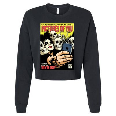 Tfts Pictures Cropped Pullover Crew