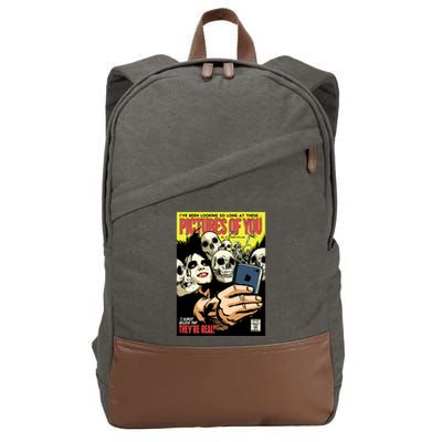 Tfts Pictures Cotton Canvas Backpack