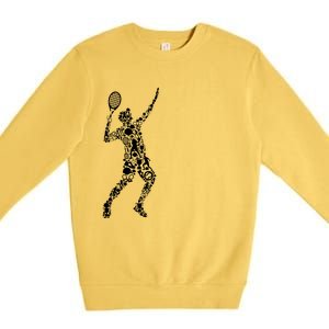 Tennis Player Premium Crewneck Sweatshirt