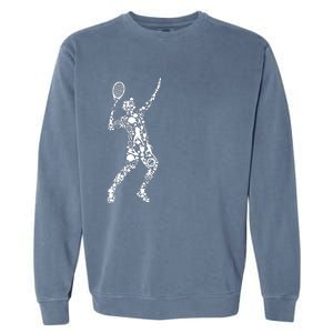 Tennis Player Garment-Dyed Sweatshirt