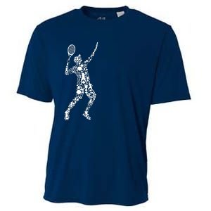 Tennis Player Cooling Performance Crew T-Shirt