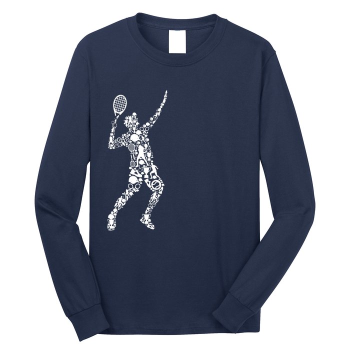 Tennis Player Long Sleeve Shirt