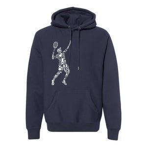 Tennis Player Premium Hoodie