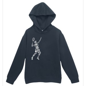 Tennis Player Urban Pullover Hoodie