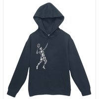 Tennis Player Urban Pullover Hoodie