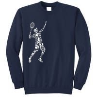 Tennis Player Tall Sweatshirt