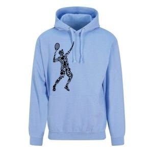 Tennis Player Unisex Surf Hoodie