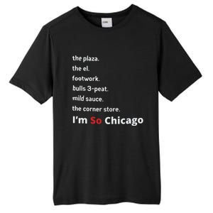 The Plaza The El Footwork Bulls 3peat Mild Sauce The Corner Store I’M So Chicago Tall Fusion ChromaSoft Performance T-Shirt