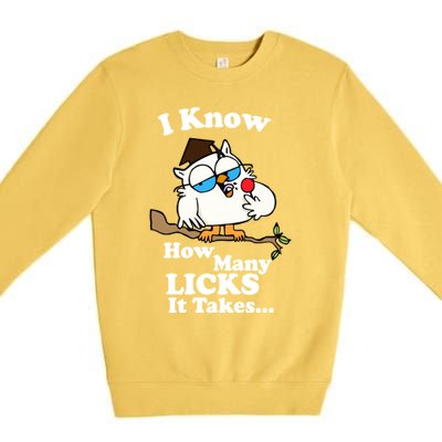 Tootsie Pop The Magic Number Premium Crewneck Sweatshirt