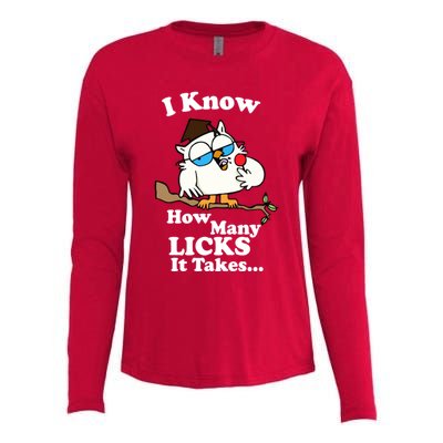 Tootsie Pop The Magic Number Womens Cotton Relaxed Long Sleeve T-Shirt