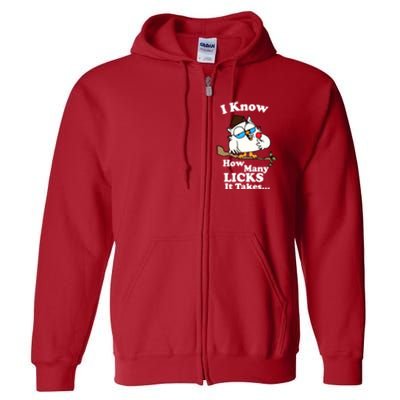 Tootsie Pop The Magic Number Full Zip Hoodie